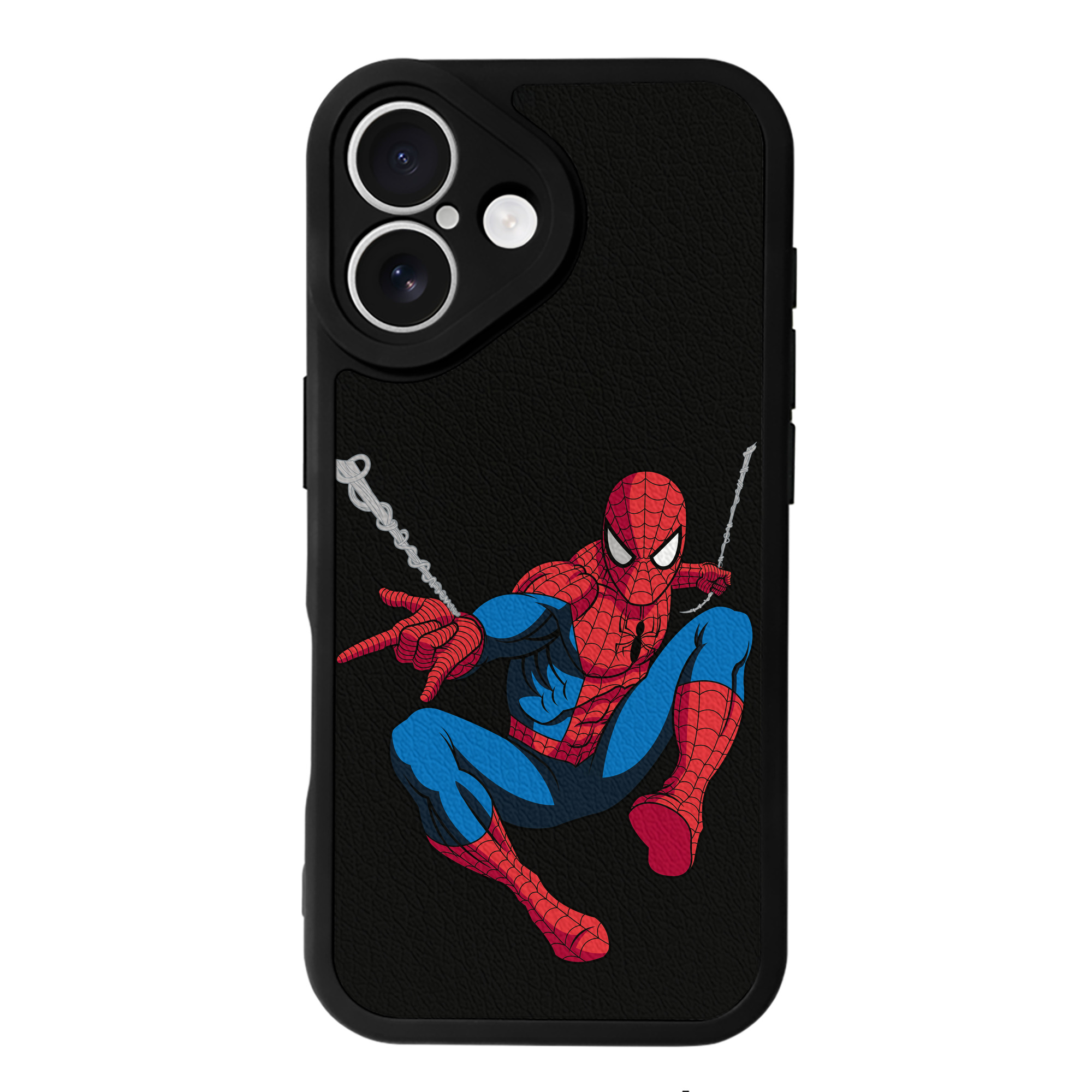 （画像用） アベンジャーズ The Avengers 【iPhone 16シリーズ対応】シリコンスマホケース（レザー調） 材質：シリコン